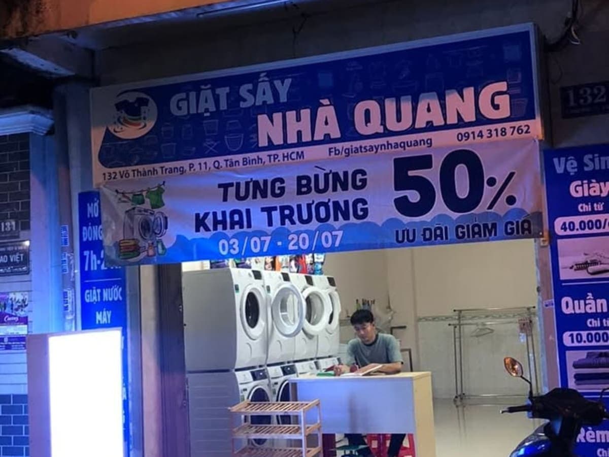 Giặt Sấy Nhà Quang