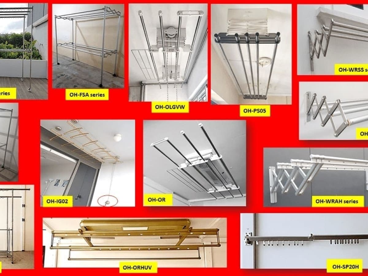 ONE HANGERS Laundry Drying Retractable Clothes Hangers in Singapore