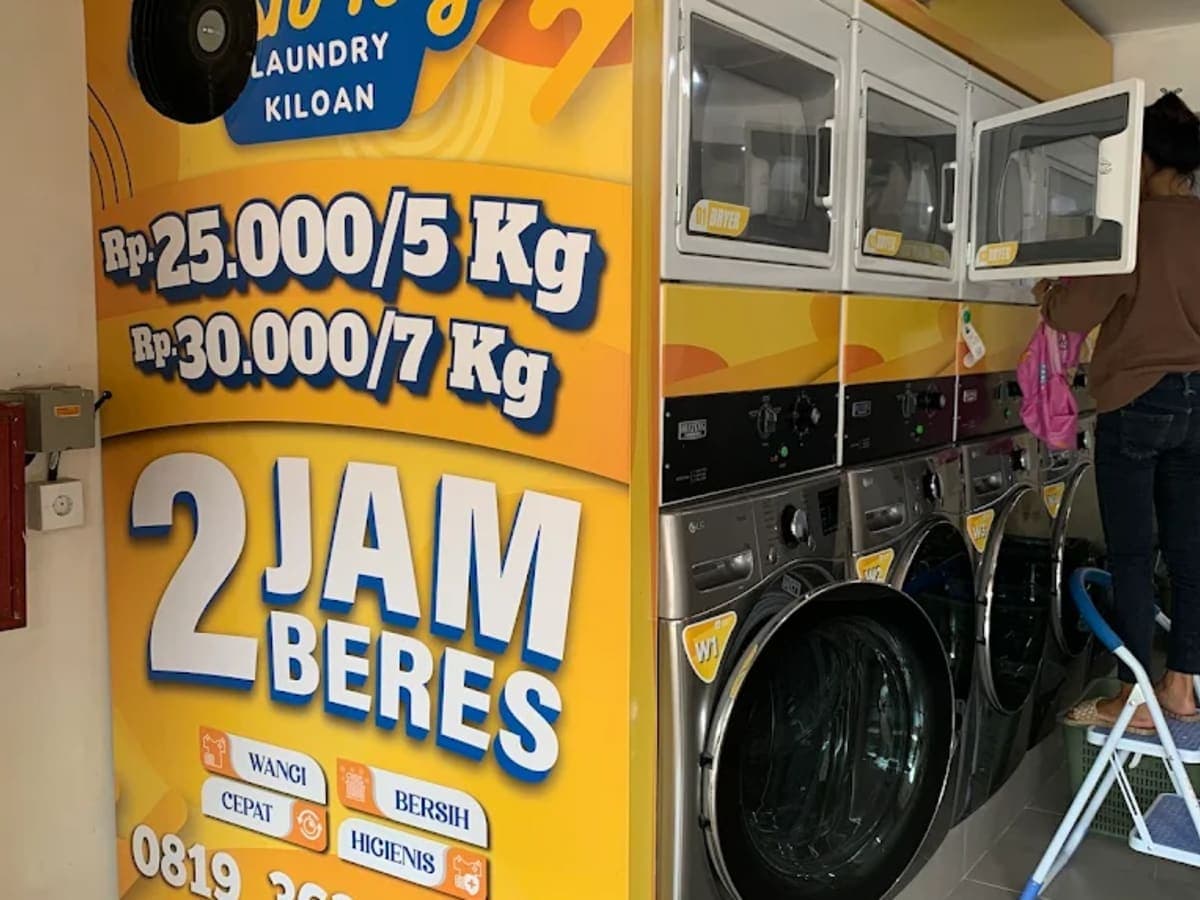Wash N Go: Laundry Kiloan, Satuan Jakarta Barat